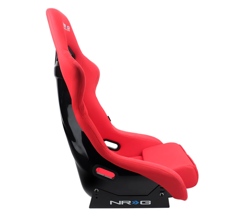 NRG FRP-300RD FRP Bucket Seat (Red Cloth) - Large