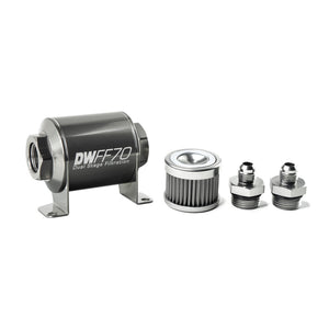 DeatschWerks 8-03-070-040K-6 Stainless Steel 6AN 40 Micron Universal Inline Fue