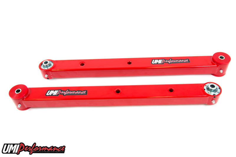 UMI Performance 3041-R 78-88 G-Body Boxed Lower Control Arms- Poly/Roto-Joint