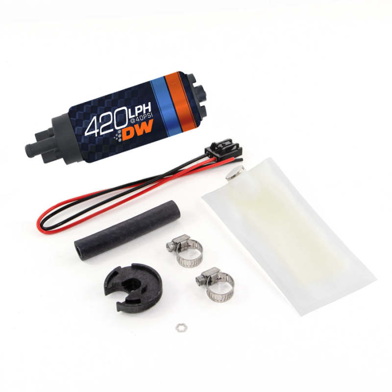 Deatschwerks 9-421-0848 DW420 Series 420lph In-Tank Fuel Pump w/ Install Kit For Miata 94-05