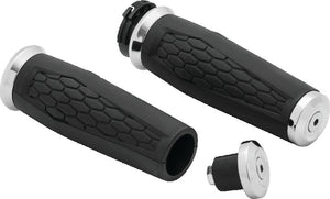 Kuryakyn 5920 Kuryakyn Hex Grips Dual Cable Chrome