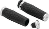 Kuryakyn 5920 Kuryakyn Hex Grips Dual Cable Chrome