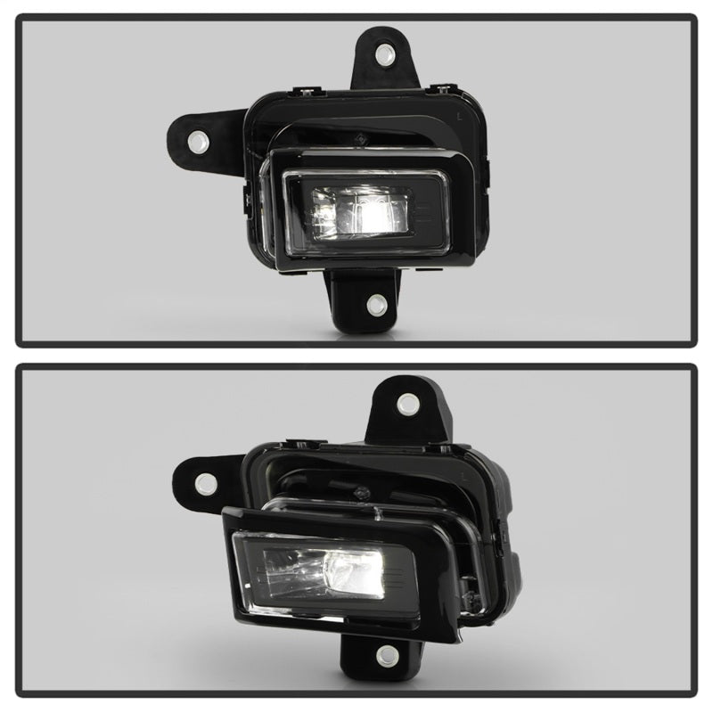 SPYDER 9054167 23-25 fits GMC Sierra 1500 OEM Style LED Fog Light Switch Clear