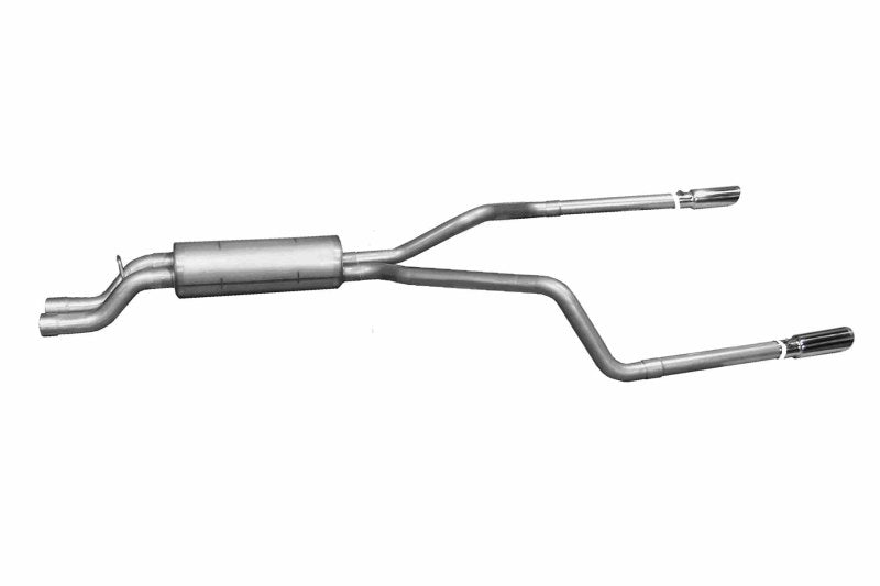 Gibson  65558 fits Chevrolet 02-05 Silverado 2500 HD Base 6.0L 2.5in Cat-Back Du