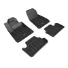 3D MAXpider E1PS00001809 Polestar 2 Elitect 1st & 2nd Row Floormats - Black