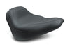 Mustang 75162 Harley Street Bob Wide Tripper Solo Seat - Black