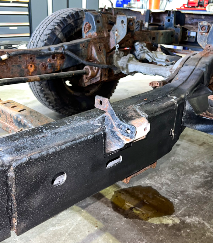 RustBuster RB7505L Rust Buster 2004-2012 fits Chevy Colorado / GMC Canyon Front Center Frame Section - Left