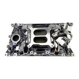 Edelbrock Chevy Vortec SB Performance EPS Manifold - Chrome Plasma Finish
