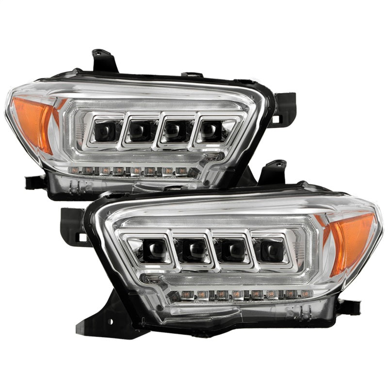 Spyder 5088369 fits Toyota 16-20 Tacoma Halogen Model Only High-Power LED Headl