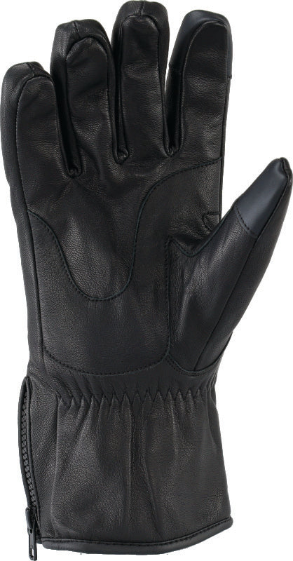 Kuryakyn 094490 Kuryakyn Leather By River Road Taos Cold Weather Gloves Black - Small