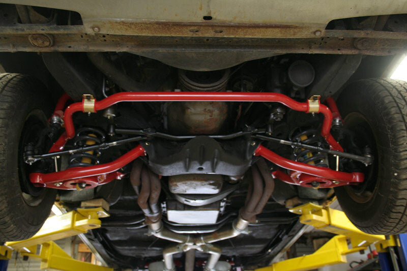 UMI Performance 4035-B 64-72 fits GM A-Body 1-1/4in Solid Front Sway Bar - Black