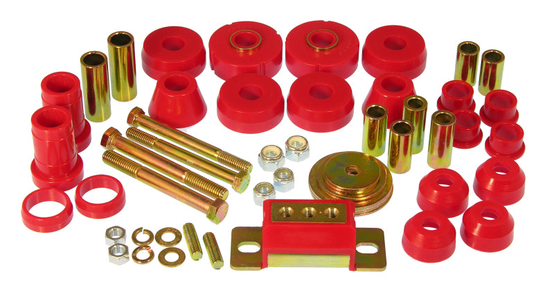 Prothane 45108 fits Chevy 63-66 C10 2wd Total Kit - Red