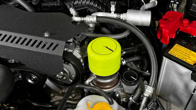 Perrin PSP-ENG-716NY 2015+ fits Subaru WRX/STI Oil Filter Cover - Neon Yellow