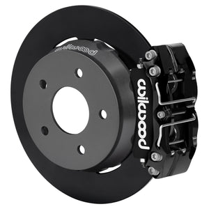 Wilwood 140-18060 22-24 Polaris RZR Turbo/ Pro R 5-Lug Rear Big Brake Kit - Blk Powder Coat
