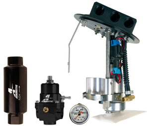 Aeromotive 17353 11-17 fits Ford Mustang Drop In Kit (Pump Module/Gauge/Regul