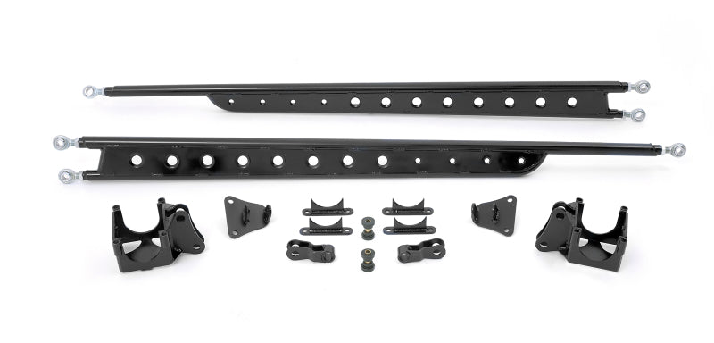 Fabtech FTS62003BK fits Ford 99-10 F250/350 4WD Floating Rear Traction Bar System