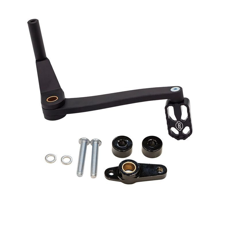 S&S Cycle 560-0370 2018+ M8 Softail Mid Controls Billet Brake Lever Kit - Black