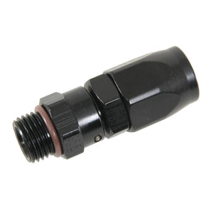 Fragola 180110-BL -10AN Straight x 7/8-14 (10) Hose End - Black