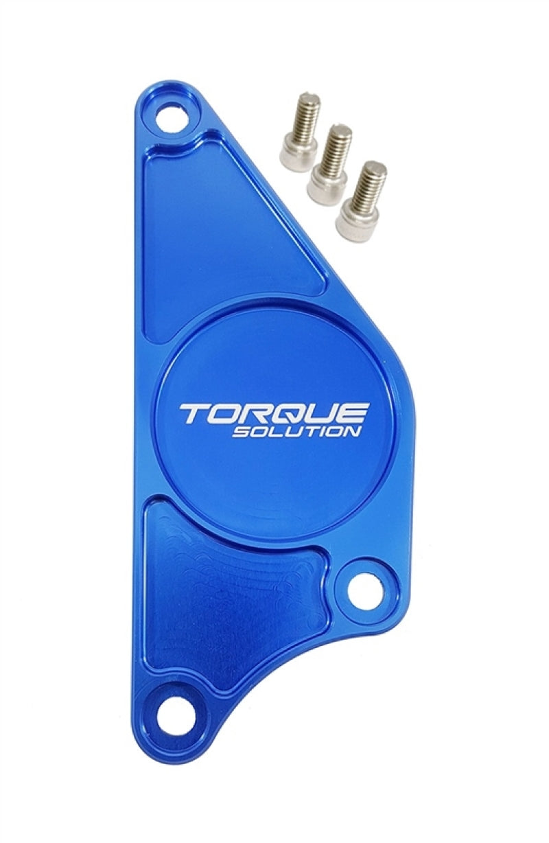 Torque Solution TS-CAM-PLTBU Billet Aluminum Cam Plate (Blue): Subaru BRZ / fits Scion FR-S 2013+