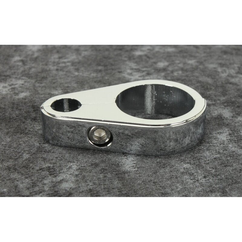 Bikers Choice 489799 1 1/8 Inch Chrome Plain Clutch Cable Clamp