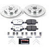 PowerStop K7289-26 16-18 fits Cadillac CT6 Rear Z26 Street Warrior Brake Kit