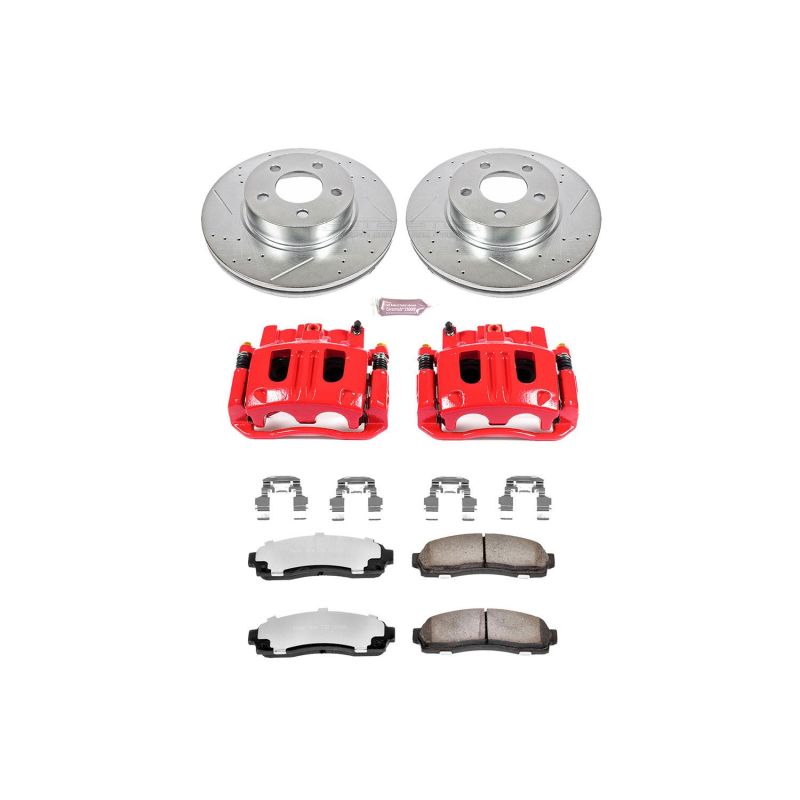 PowerStop fits Ford 03-05 Explorer Sport Trac Front Z36 Truck & Tow Brake