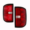 ANZO 311292 2018 fits Chevy 14-20 Silverado 1500 LED Taillights Red/Clear