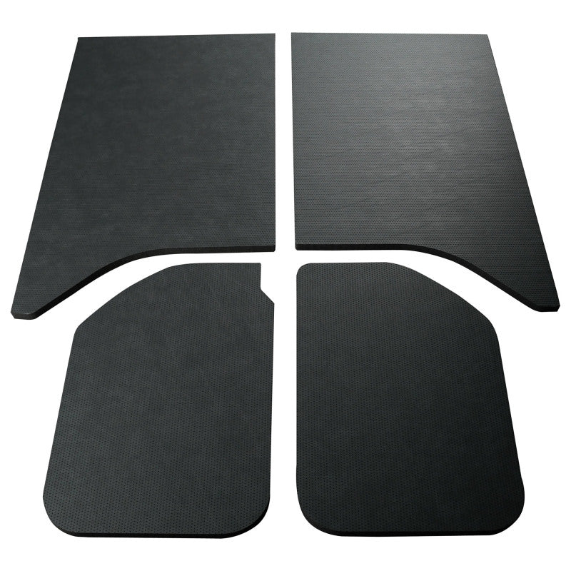 DEI  50160 fits Jeep 11-18 Wrangler JK 2-Door Boom Mat Headliner - 4 Piece - Bla