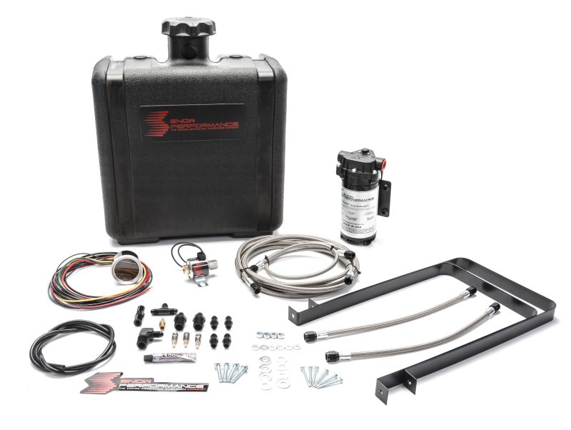 Snow Performance SNO-400-BRD Cummins Stg 2 Boost Cooler Water Injection Kit (SS Braided Line & 4AN Fittings)