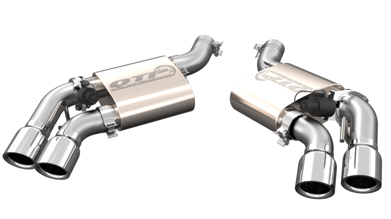 QTP 400117 2016-2024 fits Chevrolet Camaro SS QTP Screamer Axle Back Quad Tip Bumper