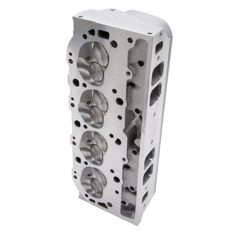 Edelbrock 77485 Cyl Head BBC Victor Jr 24 Deg Rect Port 300cc 106cc Combustion Chamber