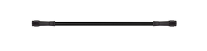 Goodridge 30319TB-BK 19in Universal Brake Line Assembly w/Black Zinc Fittings &