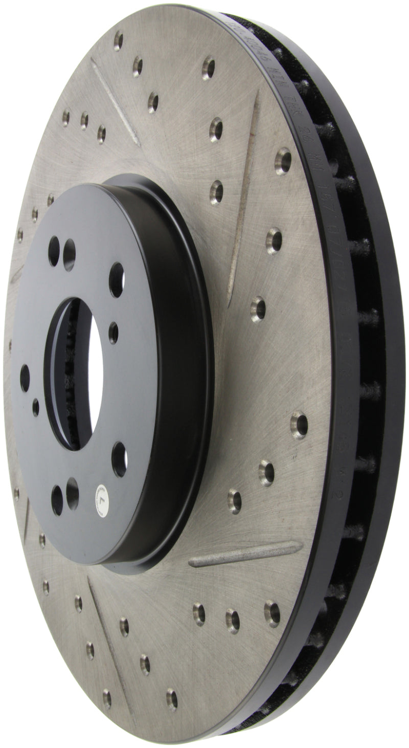 Stoptech 127.40046L fits Nissan 370Z / 01-03 Acura CL / 06 EL / 04-09 TSX / 03-07 Honda Accord Coupe M/T / 05-08 Se