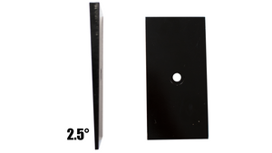 Fishbone Offroad FB27369 Universal 2.5in Leaf Spring Shim - Black