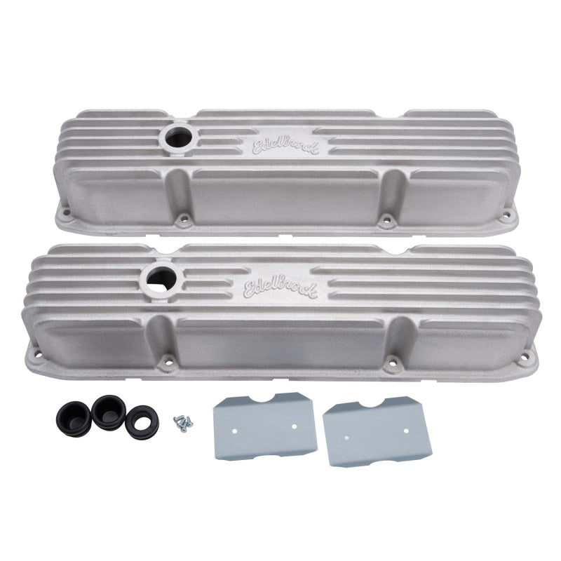 Edelbrock 41929 Valve Cover Classic Series fits Chrysler 383/440 CI V8 Satin