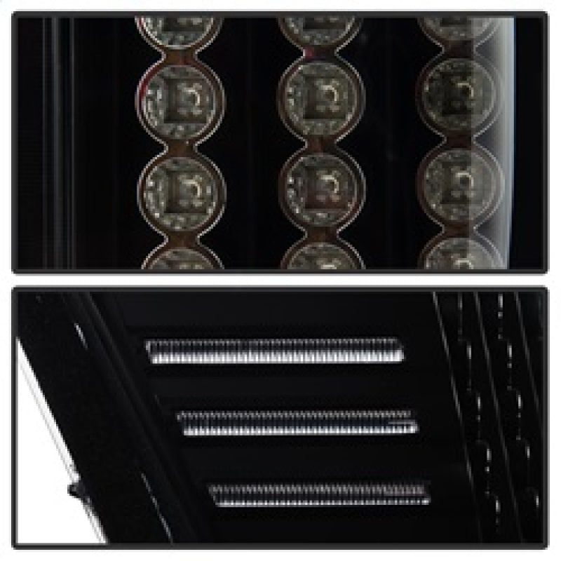 xTune 9036842 02-06 fits Chevrolet Avalanche LED Tail Lights - Black Smoke (ALT