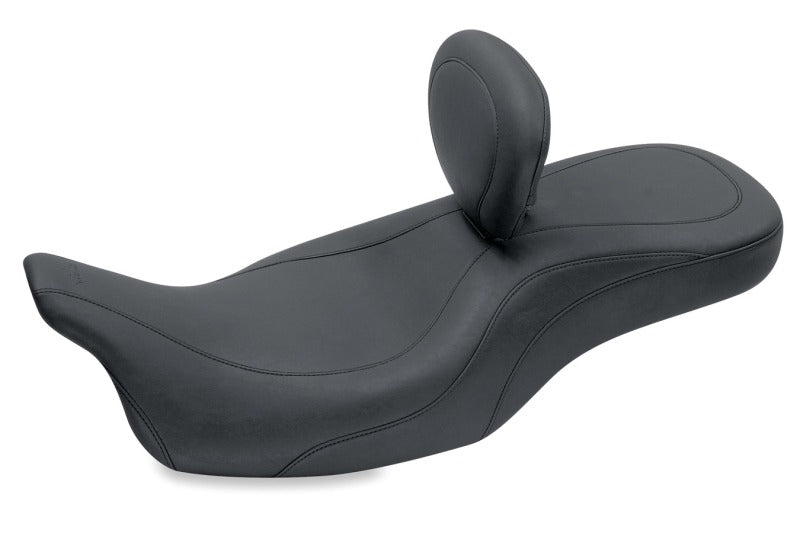 Mustang 79603 Harley Electra Glide,Rd Glide,Rd King,Str Glide Harley Super Touring 1PC Seat- Black