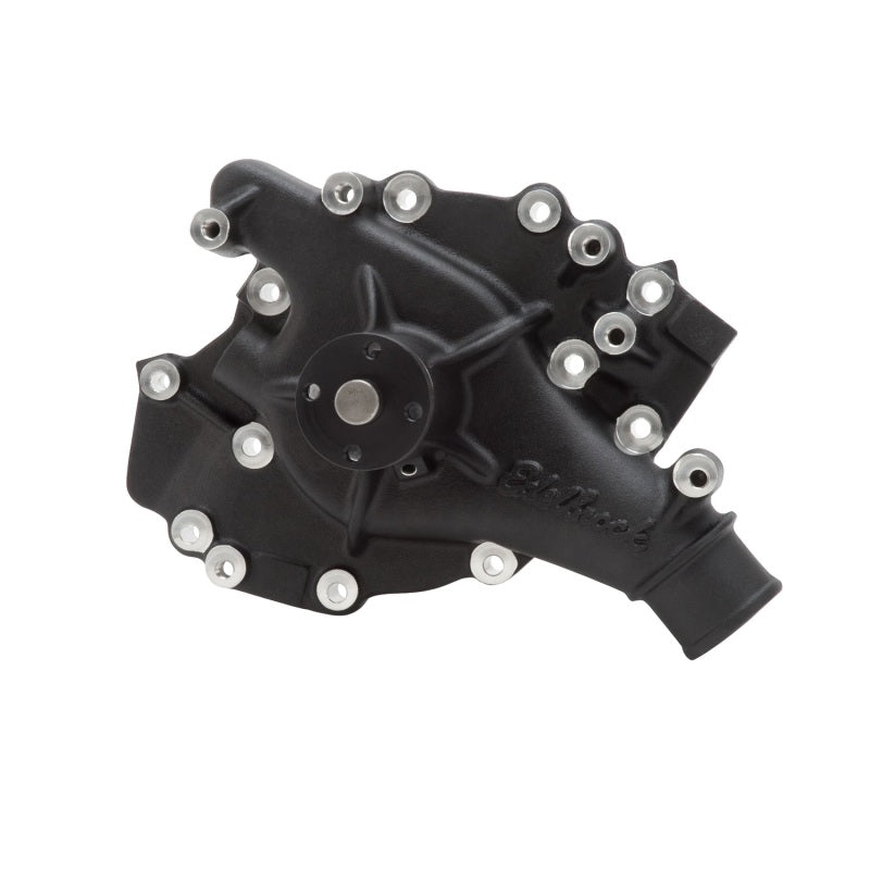 Edelbrock 88663 Water Pump High Performance fits Ford 1970-92 429/460 CI V8 Standard Length Black Finish