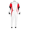 SPARCO 001144B58BRNR Suit Competition (Boot Cuff) 58 White/Red