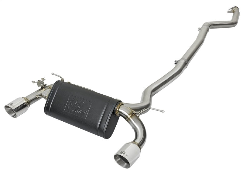 AFE 49-36334-P MACH Force-Xp 16-17 fits BMW 340i/340ix/ 3.0L 304 SS Cat-Back Ex