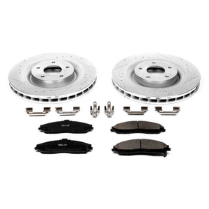 PowerStop K5158 fits Cadillac 06-09 XLR Front Z23 Evolution Sport Brake Kit