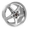 Race Star 92-795253DP 92 Drag Star 17x9.50 5x4.75bc 6.88bs Direct Drill Polished Wheel
