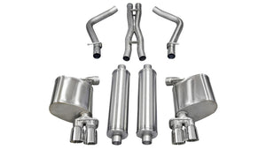CORSA Performance 14522 Corsa 2011-2014 fits Dodge Charger R/T 5.7L V8 Polished Xtreme Cat-Back Exhaust