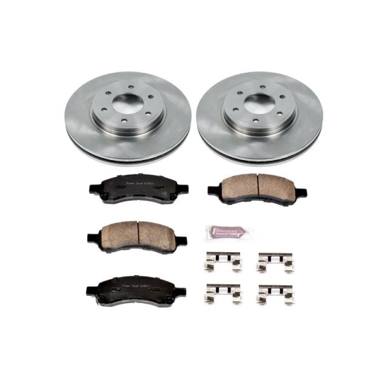 PowerStop KOE1453 fits Chevrolet 06-09 Trailblazer Front Autospecialty Brake Kit