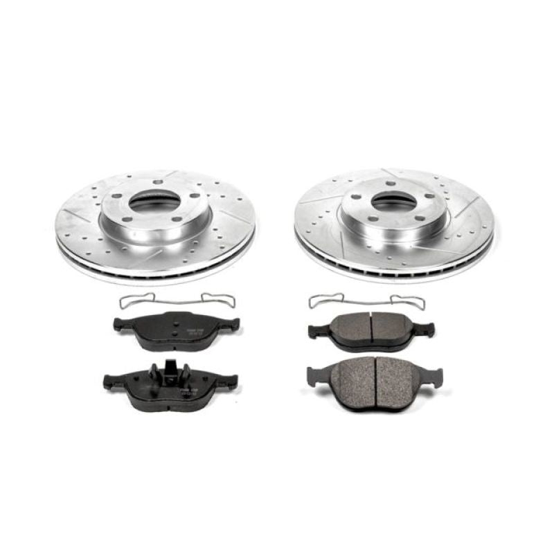 PowerStop fits Ford 10-13 Transit Connect Front Z23 Evolution Sport Brake Kit