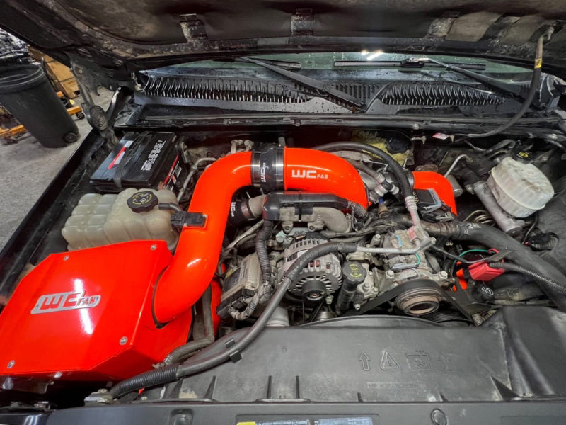 Wehrli WCF100301-SGS 04.5-05 Duramax LLY 4in Stage 2 Intake Kit - Sparkle Granny Smith