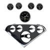 AutoMeter 2207-07 Autometer Old Tyme Black Direct Fit Dash Kit 55-56 fits Chevrolet (1 x 3-3/8in. / 4 x 2-1/16in.)
