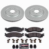 Power Stop 2010 Ford Taurus Front Z23 Coated Brake Kit