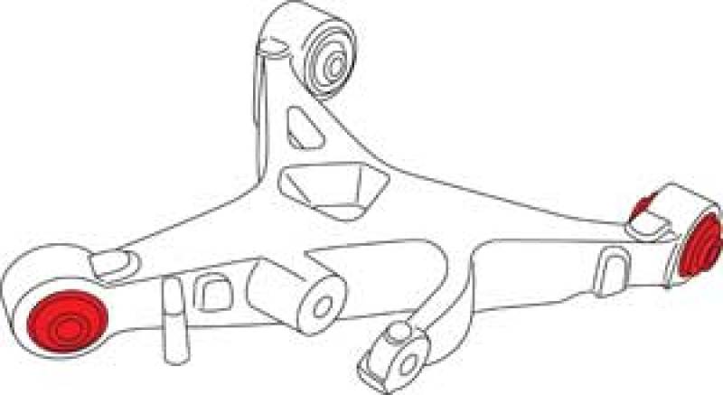 SPC Performance 87555 X Axis Sealed Flex Joint for 2003-2008 Jaguar S-Type