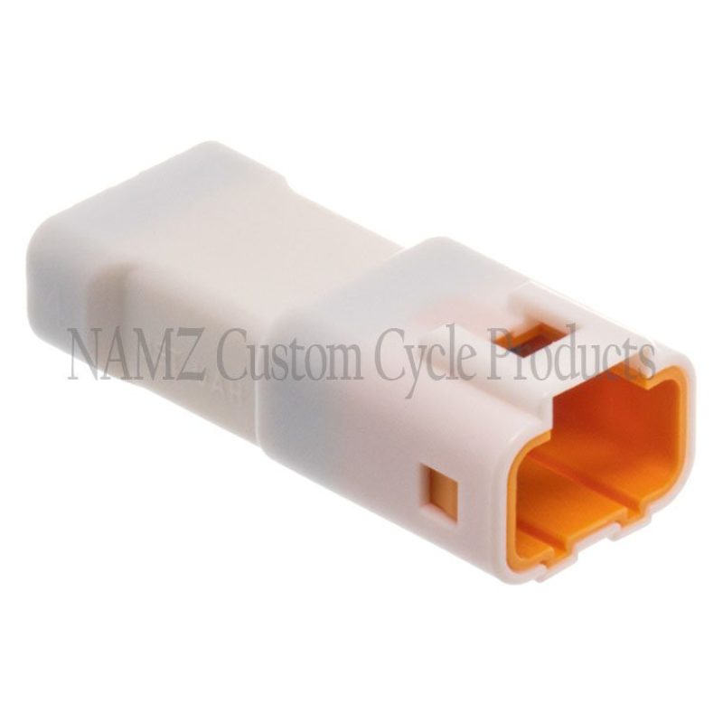 NAMZ NJST-04P JST 4-Position Male Connector Tab w/Wire Seal